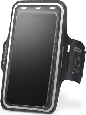 Produktbild von Spigen A703 Sportarmband für Smartphones bis 6,9" (schwarz)