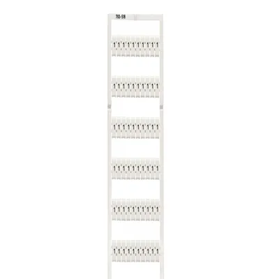 Produktbild von WAGO WMB-Beschriftungskarte;als Karte;bedruckt;weiß 793-518