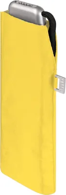 Produktbild von Doppler Damen Taschenschirm Carbonsteel Mini Slim - shiny yellow