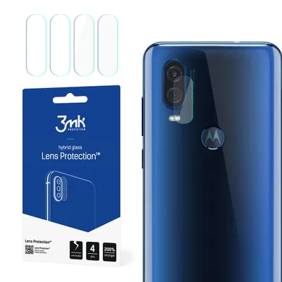Produktbild von 3mk Hybridglas Lens Protection für Motorola One Action Kamera Objektiv Kameralinse 0,16mm 6H (4 Stück)