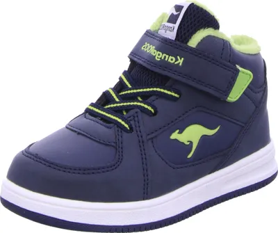 Zdjęcie produktu dla Buty sportowe dla dziewczynek KangaROOS 23502-21, 23502-22, 23502-23, 23502-24, 23502-25, 23502-26, 23502-27, 23503-21, 23503-22, 23503-23, 23503-24, 23503-25, 23503-26, 23503-27 KGR-00045 granatowy/żółty 21