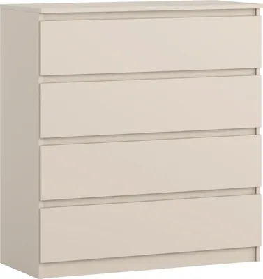 Produktbild von YUMEBLY Kommode mit 4 Schubladen | Schubladenschrank 90x97x40 cm | Für Schlafzimmer, Wohnzimmer, Kinderzimmer, Büro | Modern & geräumig | Kashmir