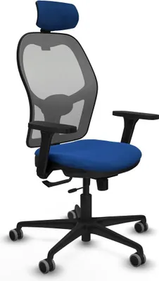 Immagine prodotto di Sedia da ufficio con poggiatesta Jorquera Piqueras y Crespo 3D036G2 Blu