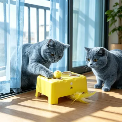 Produktbild von Interaktives Katzenspielzeug Aufladbar 3 Modi