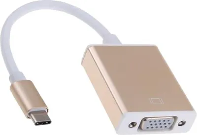 Obrázok produktu pre Adaptér USB 3.1 typu C na VGA (Full HD) – Gold