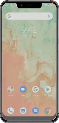 A smartphone screen displaying the home screen with various app icons and widgets.