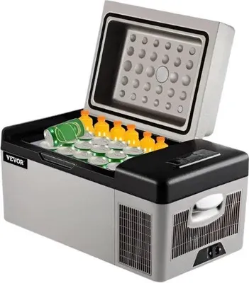 Produktbild von Klein Kühler 20L, 12/24V, Grau, Kompressor, Camping