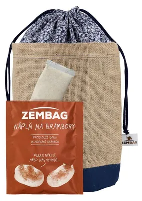 Produktbild von Blau geblümt Zembag für 2,5 kg Kartoffeln