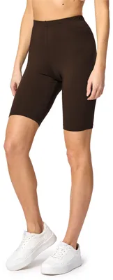 Image de Leggings courts pour femme Bellivalini en viscose BLV50-149 (marron, L)