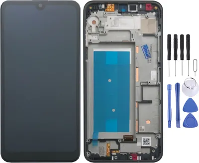 Immagine prodotto di Per LG K50s Single SIM Nero Display LCD Touch con cornice di ricambio Nuovo