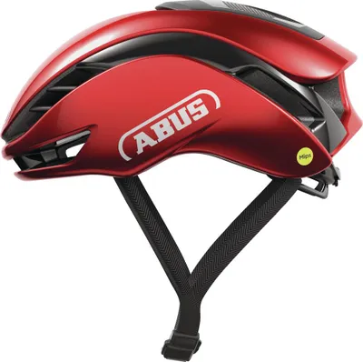Produktbild von ABUS Rennradhelm GameChanger 2.0 MIPS - High Performance Aerohelm mit optimierter Aerodynamik und Belüftung - für Damen und Herren - Rot, Größe M (54-58 cm)
