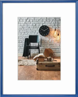 Zdjęcie produktu dla hama® 66315 Plastikowa ramka na zdjęcia SEVILLA - 30 x 40 cm, niebieska
