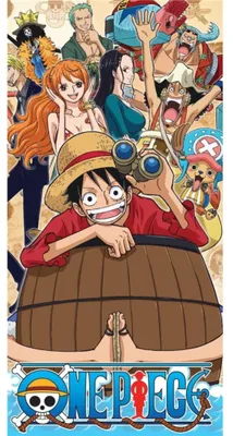 Produktbild von Toei Animation Multipersonajes One Piece Handtuch Mehrfarbig Mehrfarbig One Size