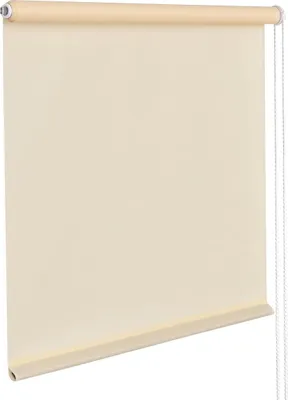 Produktbild von GOPLUS Fensterrollo Verdunkelungsrollo Klemmrollo leicht-lichtdurchlässiges Rollo Sichtschutzrollo aus Polyester, Farbewahl 110 x 150 cm (Beige)