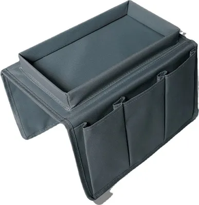 Produktbild von Sofa Tablett Klapp Arm Lagerung Halter Tisch 600D Oxford Tuch Seite Taschen für Couch