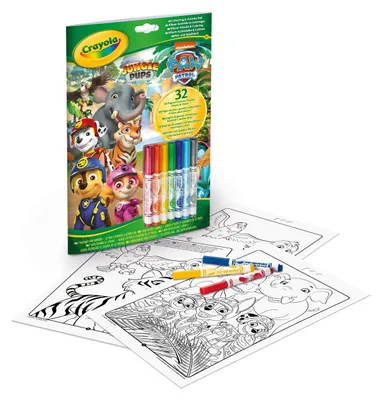 Zdjęcie produktu dla Crayola 071662069186, 32 stron(y), Chłopak, dziewczyna, Marker w zestawie, Kolorowanka/album