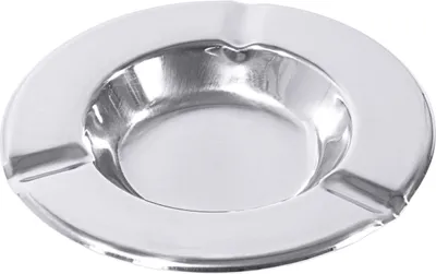 Produktbild von Aschenbecher aus Edelstahl 18/10, hochglänzend