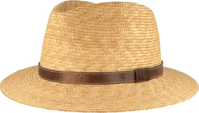 Trachten Borten Hut aus Stroh von Hut-Breiter in beige
