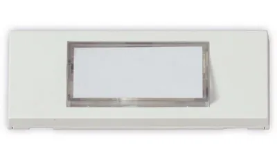 Image de Bouton-poussoir de sonnette HEIDEMANN 70049, blanc pur, 30x87x13 mm