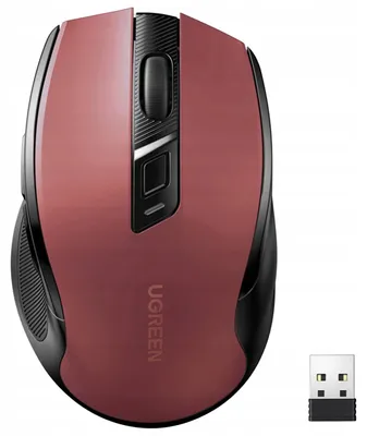 Produktbild von Ugreen Optische Maus Drahtlose USB-Maus 2.4Ghz Bluetooth 5.0 4000 DPI