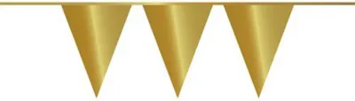 Image de ligne de drapeau or 10 mètres
