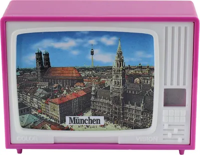 Produktbild von Gucki - Klick-Fernseher - Münchener Sehenswürdigkeiten - München - pink