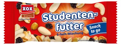 Obrázek produktu pro XOX trail mix ořechová ovocná směs ke svačině 50g