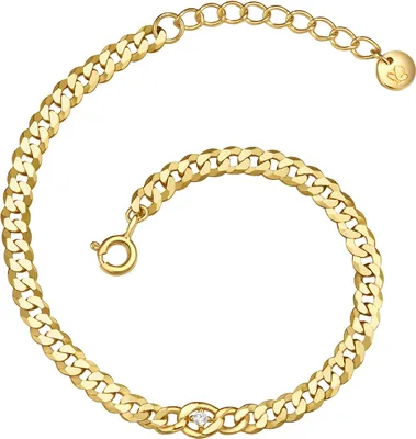 Produktbild von Glanzstücke München Armband Sterling Silber Zirkonia 15,0 cm Basislänge + 2,5 cm Verlängerung 50080312