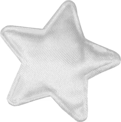 Produktbild von 10 Sterne Dekoration Ø30mm, Streudeko, Zierapplikation, Farbauswahl, Farbe:weiß