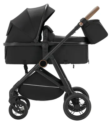 Immagine prodotto di Passeggino, 2-in-1, trasformabile, adatto a terreni leggermente accidentati, colore nero
