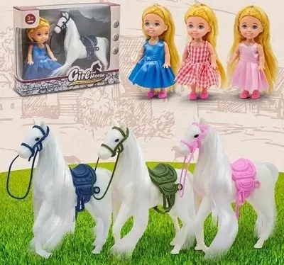 Obrázok produktu pre Bábika s koňom MIX – Merkpol