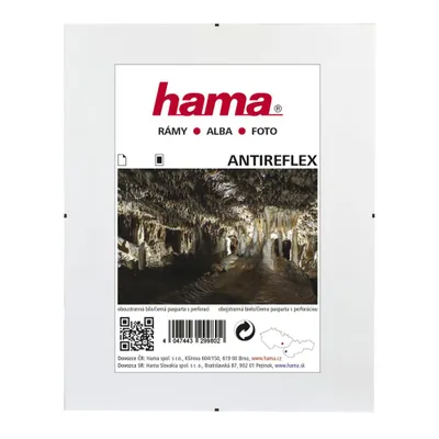 Obrázek produktu pro Hama Clip-Fix, antiflexní sklo, 15x21 cm