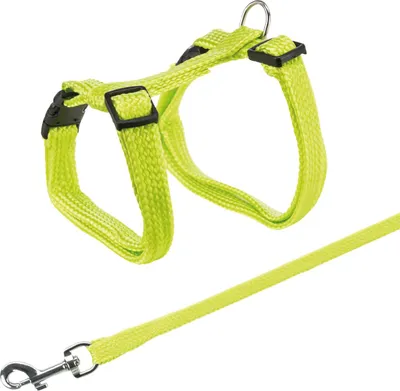 Produktbild von TRIXIE Katzengeschirr mit Leine, 22–42 cm / 10 mm, 1,25 m