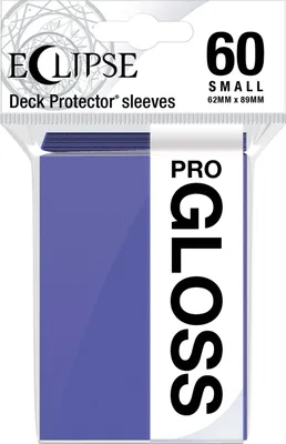 Produktbild von Ultra Pro Eclipse Gloss Small Sleeves Royal Purple