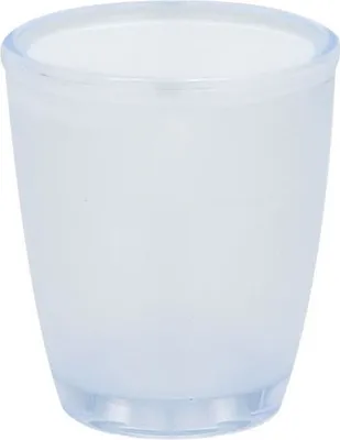 Produktbild von Spirella Zahnputzbecher Zahnbürstenhalter "Toronto" 8,5x9,5 cm - Transparent Weiß