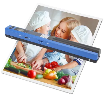 Obrázek produktu pro Přenosný ruční skener pro dokumenty a fotografie, USB připojení