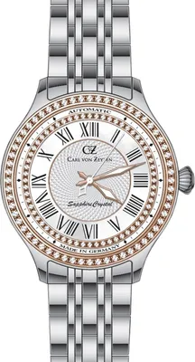 Produktbild von Carl von Zeyten Damen Uhr Armbanduhr Automatik Hornberg CVZ0068RWHM