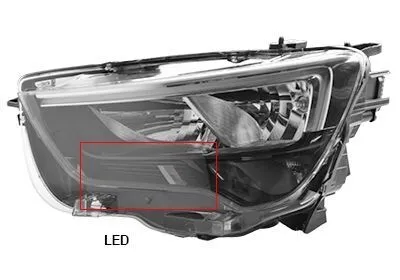 Produktbild von VAN WEZEL Scheinwerfer Links für OPEL Combo E Kasten / Kombi (X19) 3803963