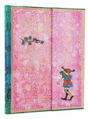 Produktbild von Astrid Lindgren, Pippi Longstocking (Embellished Manuscripts Collection) Ultra Unlined Hardcover Journal (Wrap Closure)