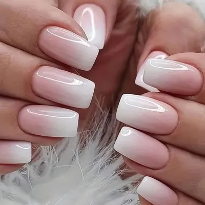 Produktbild von GKA Künstliche Fingernägel rosa Farbverlauf lang 24p G15 zum Aufkleben press on Nails Klebepads mit Kleber und Nagelfeile Nägel Kunstnägel Express