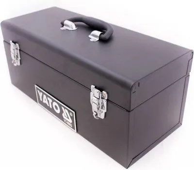 Produktbild von Yato YT-0883, Werkzeugkasten, Metall, Schwarz, 428 mm, 180 mm, 180 mm