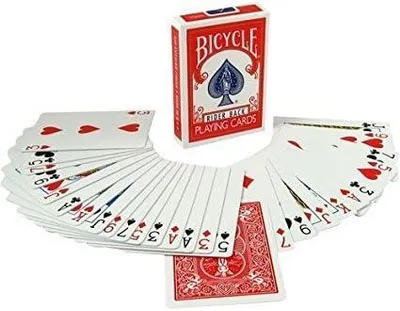 Productafbeelding van Bicycle Invisible spel met rode rug