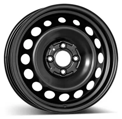 Produktbild von 15 Zoll Stahlfelge ALCAR 15"x5.5" 4x100 PCD ET36 60.00mm Felge Schwarz