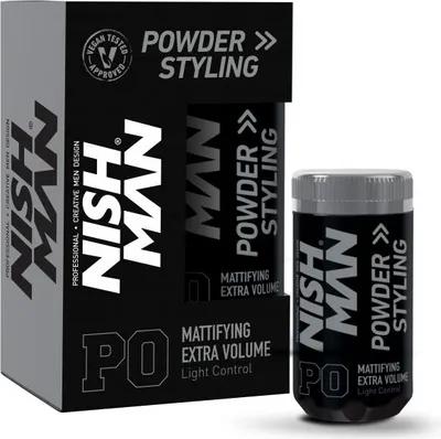 Produktbild von Nishman | Haarpuder P0 Light Control - 20g - Mattes Finish - Volumen - Leichtes Styling