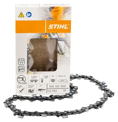 Produktbild von Stihl Picco Super 3 (PS3), Stihl, Ganzer Meißel, 76,2 / 8 mm (3 / 8"), 1,3 mm, 35 cm