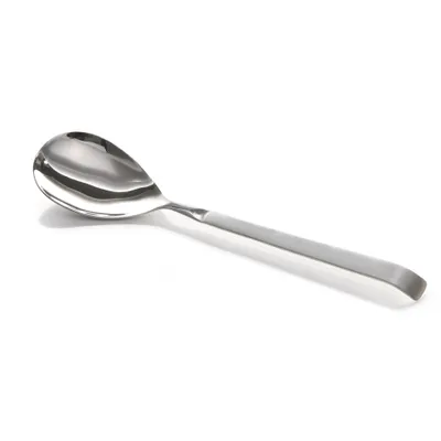 Produktbild von Chafing Dish Löffel, CNS, matt, geschlitzt oder geschlossen, 10x7 cm Laffe : Geschlossen Variante: Geschlossen
