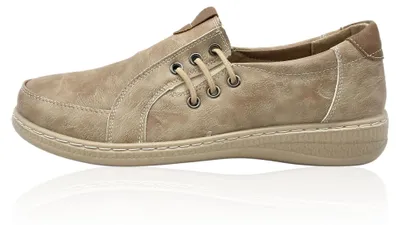 Produktbild von Bequemer Damen-Slipper mit Elastikeinsätzen zum Reinschlüpfen
