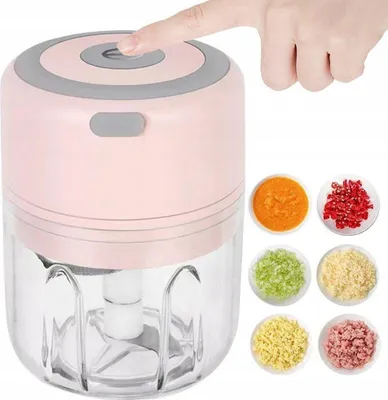Obrázek produktu pro Elektrický nabíjecí sekáček na zeleninu a bylinky a další