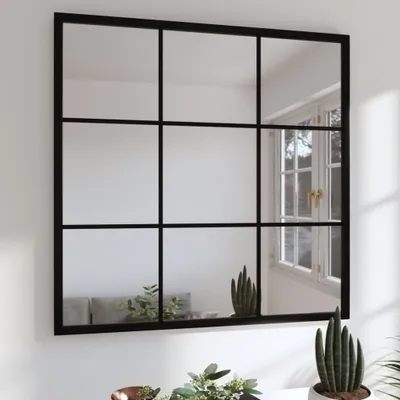 Produktbild von "im  " Wandspiegel Schwarz 60x60 cm Metall - Wandspiegel CC15365