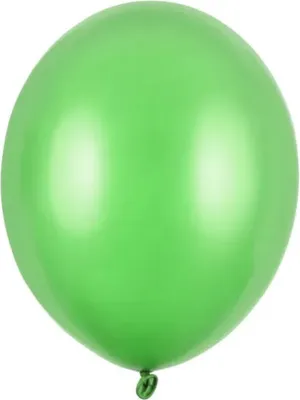 Produktbild von 50 Stk. Luftballon Ø30cm "Uni Metallic" | Hellgrün